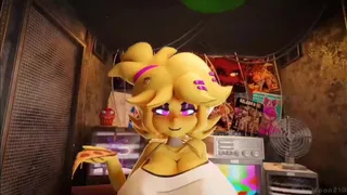 All 5 Fredina Animatronics in Naughty Futanari Tentacle Ecchi Orgy