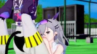 [KK R-18] Felación de Silver Wolf por Silver N