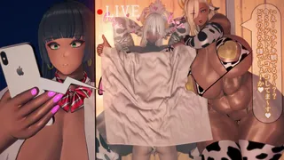 Gyaru dalla pelle scura tradisce con il fidanzato della sua studentessa