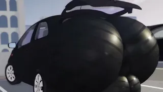 Bir Araba, Evet, Yoğun Bir Hentai Sürüşü
