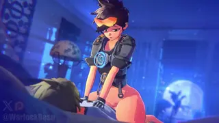 Tracer 카우걸 라이드 by Warlockdesu