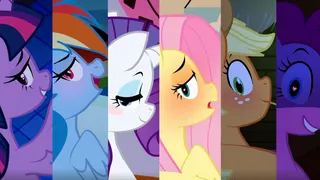 Cowgirl inversa con Mane 6