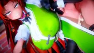 Ein Video von Sakuya-san, die von einem Futanari-Chinchin irritiert wird.