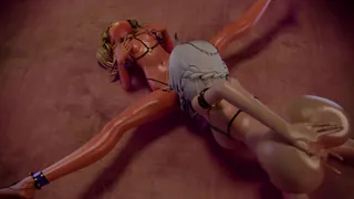 Stanza dell'incenso afrodisiaco: masturbazione con tre studentesse hentai
