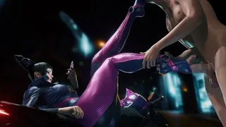 Juri han footjob
