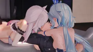 (สาวกระต่าย (รูปแบบแปรผัน)) Furina&Citlali×rover