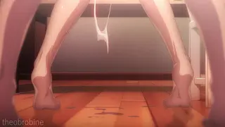 La mignonne Inoue Orihime se fait créampie par derrière