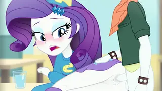 Equestria Girls ปาร์ตี้เซ็กซ์ในโรงอาหารสุดซน