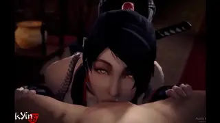 «Sacerdotessa Succulenta» di pockYin [Ninja Gaiden/DOA SFM Porno]