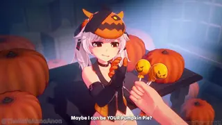 Halloween Time Anime Ecchi Scene