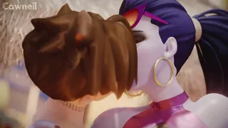 Tracer & Widowmaker Spiaggia Ecchi Futa