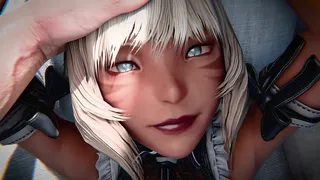 Y'shtola Yorha Intense Kiss Creampie InitialA Upscaled