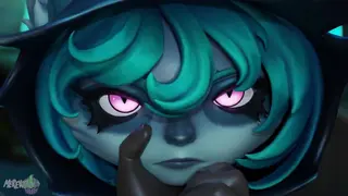 4K 60fps Goth Yordle Tenda Tentacoli Segreta Futa Ecchi