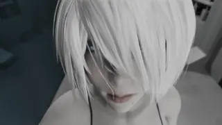 2B Futa Tentacolo Ecchi Bollente con l'Ultimo Umano