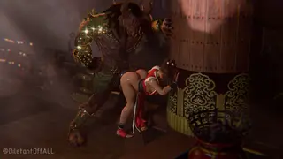 Mai Shiranui büyük bir yarak seviyor