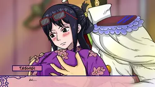 Tashigi Tentacle fondling Futanari student Ecchi