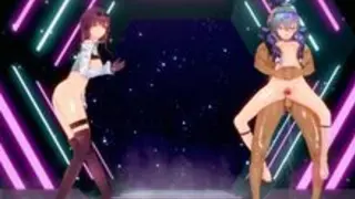 (Sex Dance)[KKVMD/MMD] Lip & Hip - Sex Dance [Kafka & Bronya 卡夫卡 & 鸭鸭]