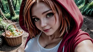 Red "Riding" Hood.