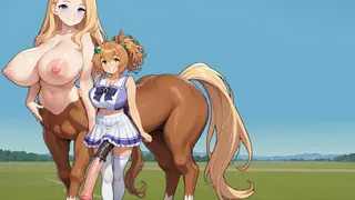 Umamusume impales a centaur: Horsegirl x Horsegirl