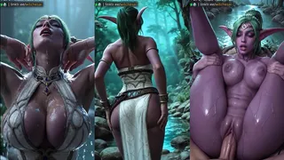 Tyrande Whisperwind Teldrassil Area New Player Initiation Experience [witchesai]