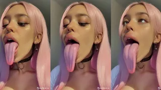 Wajah Ahegao Lidah Panjang 2 - Gernearth