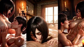 Mikasa bersama Eren (video lengkap)
