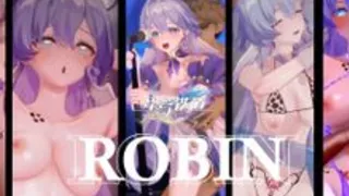 【Honkai: Star Rail】Robin NTR ~ The Secret of a Pure Female Student Idol Going Wild with Another Man's Rod After Class ~