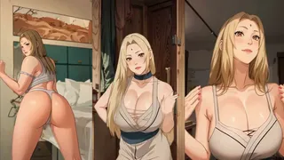 Collezione di pantaloncini sexy di Tsunade di 2dpocketgirls