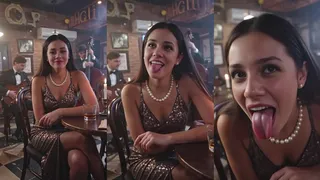 Pompino in un bar