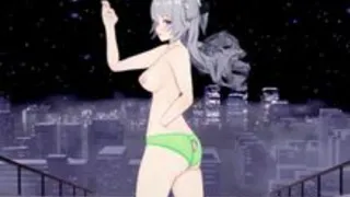 MMD R18 DECO*27 Rabbit Hole ラビットホール feat. Hatsune Miku - Honkai Bronya (AI postprocessing)