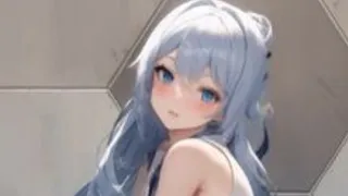 MMD CLC Devil Bronya ( AI postprocessing ) #stablediffusion