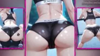 Saber Alter Booty Fest - Blacked
