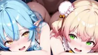 Nene Momosuzu e Lamy Yukihana trasformate in schiave sessuali