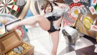 AI Azur Lane Shipgirls Doing Standing Supersplit Episode 4