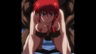 Ranma-chan si fa prendere da un uomo nero in doggy style