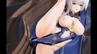 Long-Awaited AI Azur Lane Series: Azur Lane Shipgirls Doing Standing Split