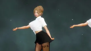 Apink Dumhdurum رقصة MMD مثيرة HS2