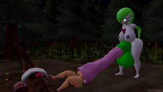 Lvl 50 Gardevoir, Lvl 1 Eğitmen ile Savaşır