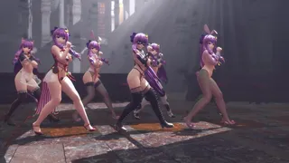 [Touhou MMD] Paranoid Cell Phone Girl Chubby (R18)