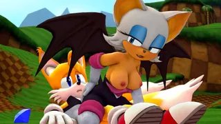 Tails, на котором едет Rouge 2