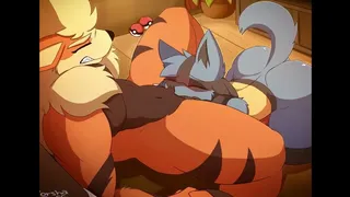 Porsha Arcanine x Lucario Extended Scene