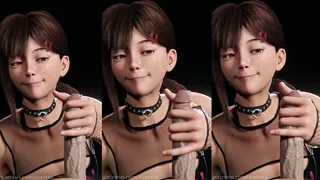 Kobeni Higashiyama (Chainsaw Man) — Handjob Animation