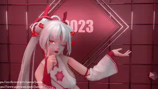 [Onmyoji Arena MMD] Shiranui - Danza della canzone d'amore Togen (R18)