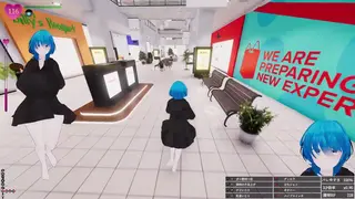 [Lire la vidéo 012] Une fille dodue et rondelette s'infiltre dans un centre commercial !