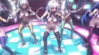 【AI MMD】Outfit Harem Neptune - WANNABE ♡