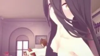 Manhattan Cafe birlikte uyurken bana el işi yapıyor [Uma Musume]