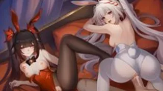 Sparkle และ Sparxie bunnysuit sex ❤️????