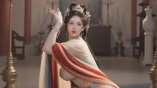 สาวงามโบราณเต้นบนแคทวอล์ค K-Pop