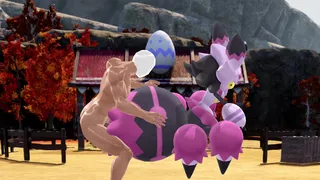R18 MMD Tarantriss (Palworld) Doggystyle