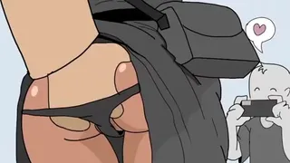 Animation Sexy : Une promenade dans le parc